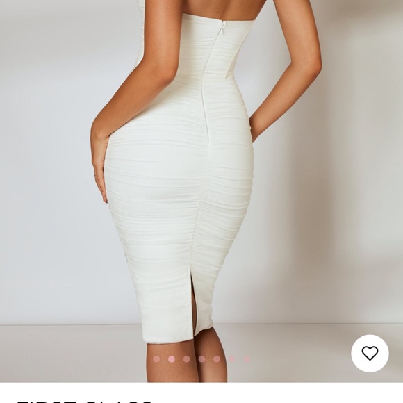 Oh Polly White Corset Dress - Picture 6 of 6